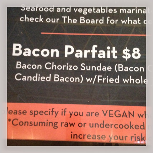 #oooohbaconparfait bacon? We got it...